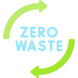 Zero waste icon