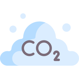 emissão de co2 Ícone