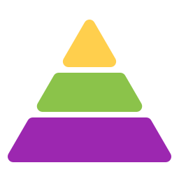 pyramidendiagramm icon