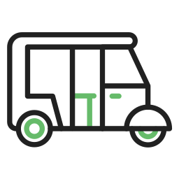 Auto ricksaw icon