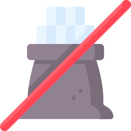 No sugar icon