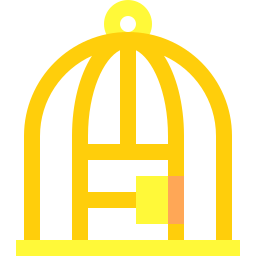 Bird cage icon