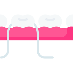 fio dental Ícone