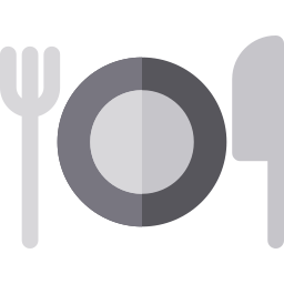 assiette Icône