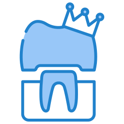 Dental crown icon