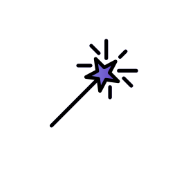 Magic wand icon