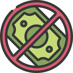 No money icon