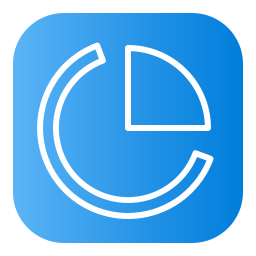 diagramme circulaire Icône