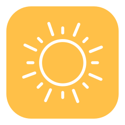 Sun icon