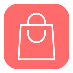 Shopping bag icon