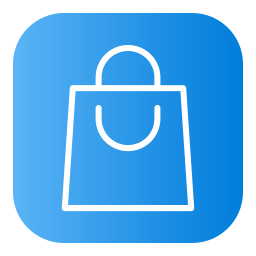 Shopping bag icon