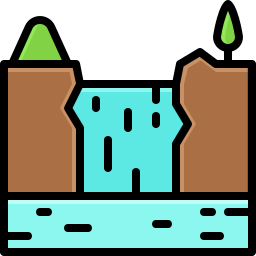 Waterfall icon