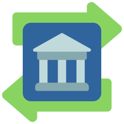 Bank transfer icon