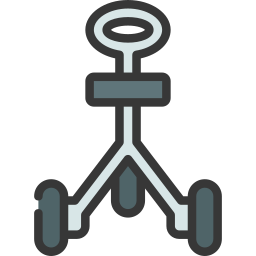 Golf trolley icon