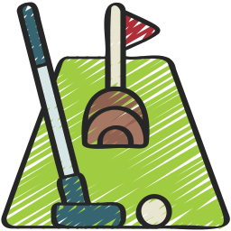 Mini golf icon