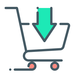 Shopping cart icon