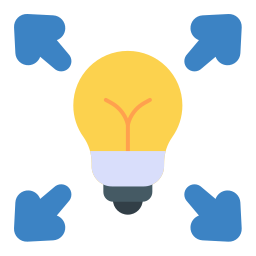 Creative idea icon