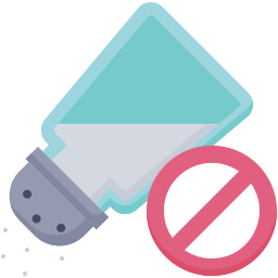 Salt free icon