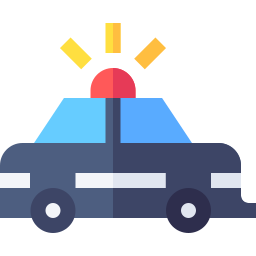 Police car icon