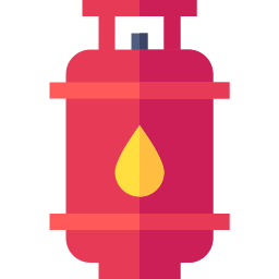 Gas cylinder icon