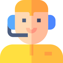 Call center agent icon