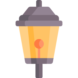 Street lamp icon