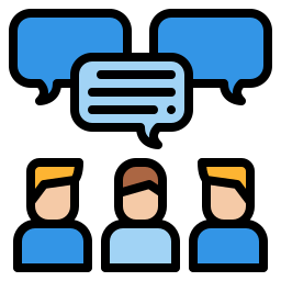 Group meeting icon