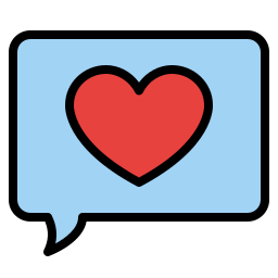 Love message icon