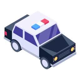 Police car icon