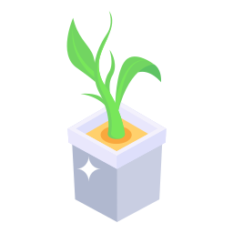 Potted plant icon