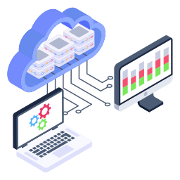 cloud computing Icône