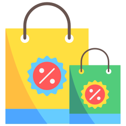 Shopping bag icon