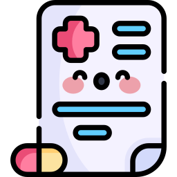 Medical prescription icon