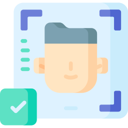 Face recognition icon