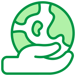 Protect the planet icon