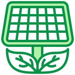 Solar power icon