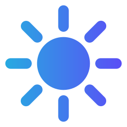 Sun icon