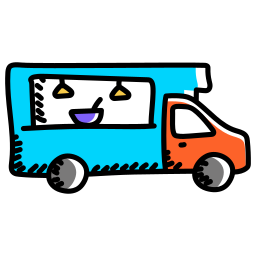 Food truck icon