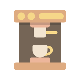 Coffee machine icon