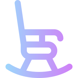 Rocking chair icon