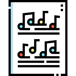 Music notes icon