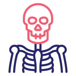 Skeleton icon