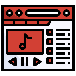 Music player icon