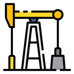 Pump jack icon