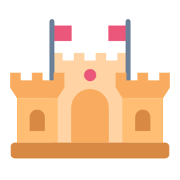 Bouncy castle icon