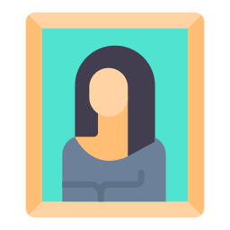 Mona lisa icon