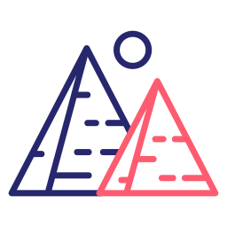 Pyramid icon