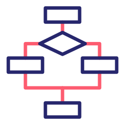 flussdiagramm icon