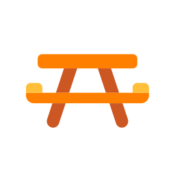 Picnic table icon