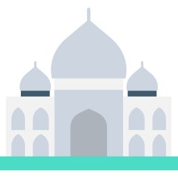 taj mahal icoon